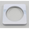 Cadre d'entretoise IDS angulaire 157x157 chrome