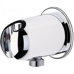 Support de douche IDS CERAWELL FIX avec raccord encastré G 1/2 chrome