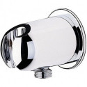 Support de douche IDS CERAWELL FIX avec raccord encastré G 1/2 chrome