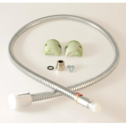 Tuyau métallique G 1/2Z x M 15 x 1 1000 mm IDEAL STANDARD