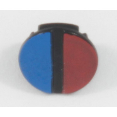 Bouchons de poignée pour CERAMIX rouge / bleu IDEAL STANDARD