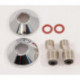Raccord S insonorisé / dissimulé G 1/2 "x G 3/4" chromé IDEAL STANDARD