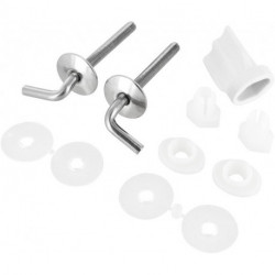 Jeu de charnières pour abattant San ReMo K7026, K7060, K7053, K7054, K7055 IDEAL STANDARD