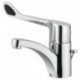 Mitigeur lavabo MEDI-CARE DN 15 bec rigide, garniture de vidage G 1 1 / 4Z chrome KLUDI