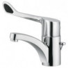 Mitigeur lavabo MEDI-CARE DN 15 bec rigide, garniture de vidage G 1 1 / 4Z chrome KLUDI