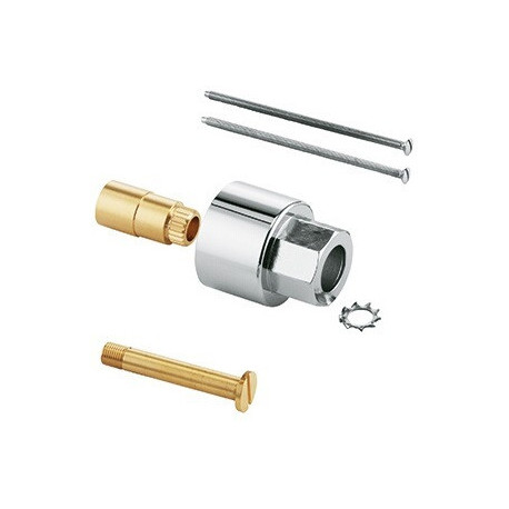 Rallonge pour robinetterie thermostatique encastrée chrome KLUDI