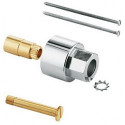 Rallonge pour robinetterie thermostatique encastrée chrome KLUDI