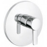 Mitigeur de douche à encastrer ZENTA garniture à encastrer chrome KLUDI