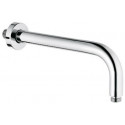 A-qa bras de douche 1/2 250 mm diam. 25 mm chromée.