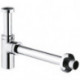 Siphon design tube g 1 1/4 laiton/chrome