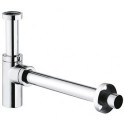 Siphon design tube g 1 1/4 laiton/chrome