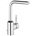 Bozz mitigeur de lavabo chromée bec orientable