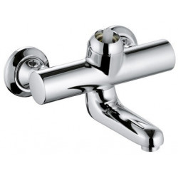 Mitigeur mural PROVITA DN 15 saillie 191 mm, raccords en S verrouillables chrome KLUDI