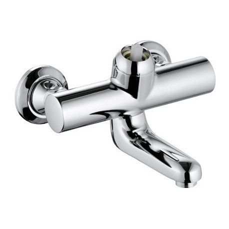 Mitigeur mural PROVITA DN 15 saillie 191 mm, raccords en S verrouillables chrome KLUDI