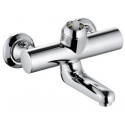Mitigeur mural PROVITA DN 15 saillie 191 mm, raccords en S verrouillables chrome KLUDI