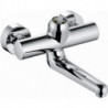 Mitigeur mural PROVITA DN 15 saillie 247 mm, raccords en S chromé KLUDI