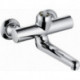 Mitigeur mural PROVITA DN 15 saillie 255 mm, raccords en S verrouillables chrome KLUDI
