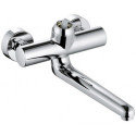 Mitigeur mural PROVITA DN 15 saillie 317 mm, raccords en S chromé KLUDI