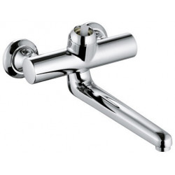 Mitigeur mural PROVITA DN 15 saillie 325 mm, raccords S verrouillables chrome KLUDI