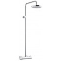 A-qa mono shower system thermostatiqueavec tête de douche 200 mm sans douchette à main chromée