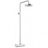 A-qa mono shower system thermostatiqueavec tête de douche 200 mm sans douchette à main chromée