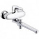 Mitigeur bain-douche bec orientable chrome