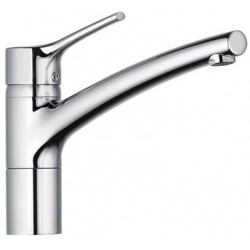 Mitigeur monocommande d'évier TRENDO DN 15, pour ballons de stockage sans pression, finition inox KLUDI