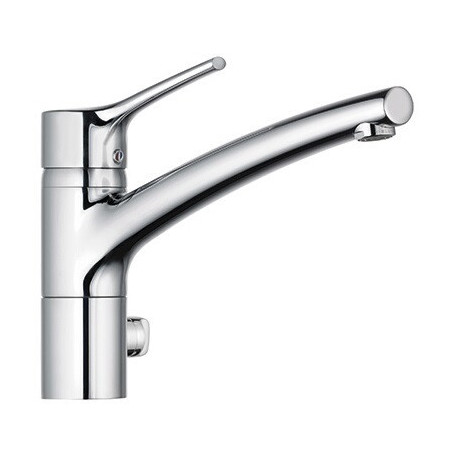Trendo mitigeur d'évier à branchement multiple acier inox