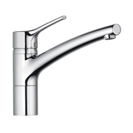 Trendo mitigeur d'évier clipsable acier inox