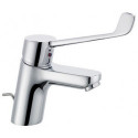 Kludi WT-EHM LOGO NEO CARE DN 15 bras hôpital levier 180mm vc