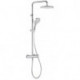Freshline dual shower system thermostatique de douche tête de 250 mm douchette à main 3 jets