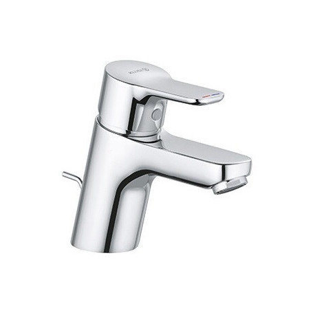 Pure&easy mitigeur de lavabo 60 avec garniture de vidage en abs