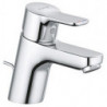 Pure&easy mitigeur de lavabo 60 avec garniture de vidage en abs