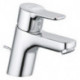 Pure&easy mitigeur de lavabo 60 avec garniture de vidage métallique