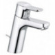 Pure&easy mitigeur de lavabo 100 avec garniture de vidage métallique