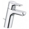 Pure&easy mitigeur de lavabo 100 avec garniture de vidage métallique