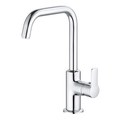 Pure&easy mitigeur de lavabo bec orientable latéralement sans vidage