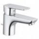 Pure&style mitigeur de lavabo 60 avec garniture de vidage métallique