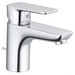Pure&style mitigeur de lavabo 75 avec garniture de vidage métallique