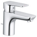 Pure&style mitigeur de lavabo 75 avec garniture de vidage métallique