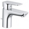 Pure&style mitigeur de lavabo 75 avec garniture de vidage métallique
