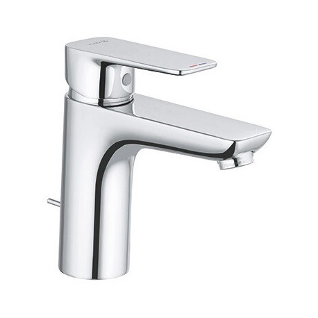 Pure&style mitigeur de lavabo 100 avec garniture de vidage métallique