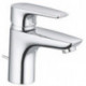 Mitigeur lavabo PURE & SOLID 75 DN 15 garniture de vidage G 1 1 / 4inch chrome KLUDI