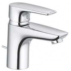 Mitigeur lavabo PURE & SOLID 75 DN 15 garniture de vidage G 1 1 / 4inch chrome KLUDI