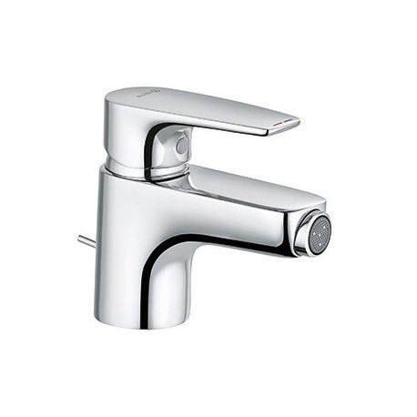 Pure&solid mitigeur de bidetavec garniture de vidage métallique