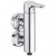 Mitigeur de douche monocommande 366510575 OBJEKTA mitigeur bloc vertical chromé KLUDI