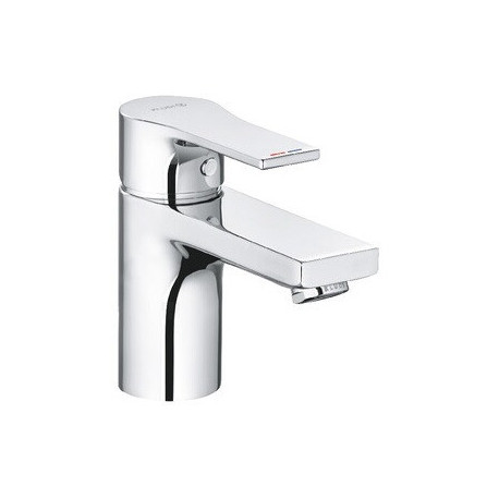 mitigeur de lavabo 75 mmavec vidage push-open