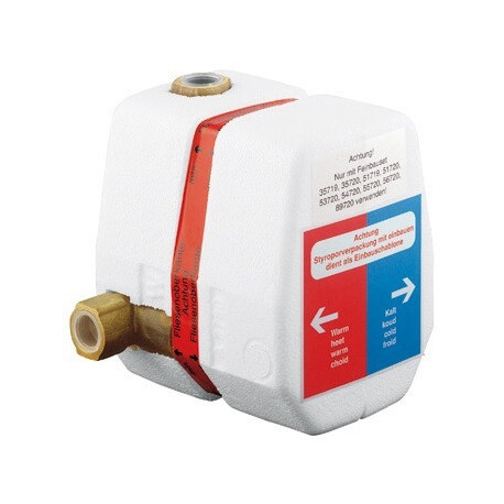 Corps de thermostat à encastrer DN 15 KLUDI