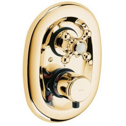 1926 mitigeur thermostatique à encastrer laiton