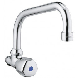 Robinet d'évier pivotant STANDARD DN 15 Poignée Terralux, plastique KLUDI